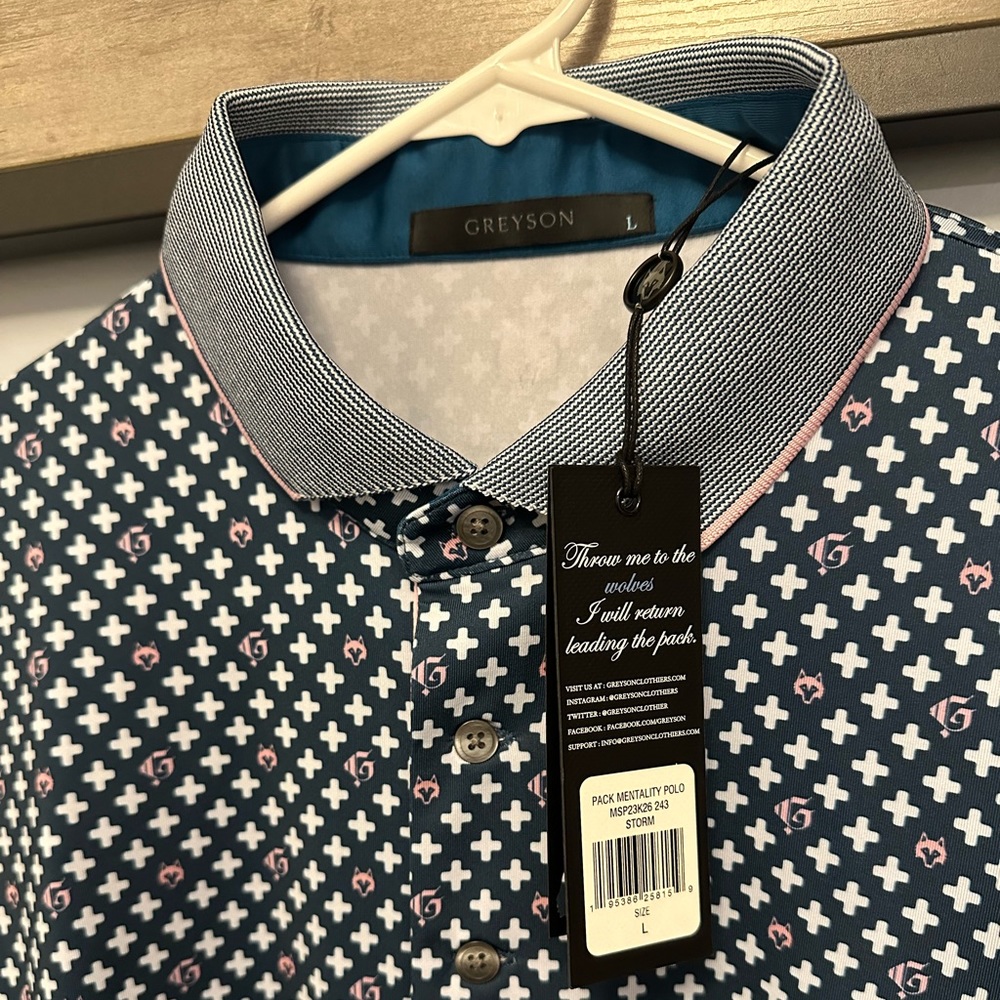 Men’s Greyson Golf Polo - L